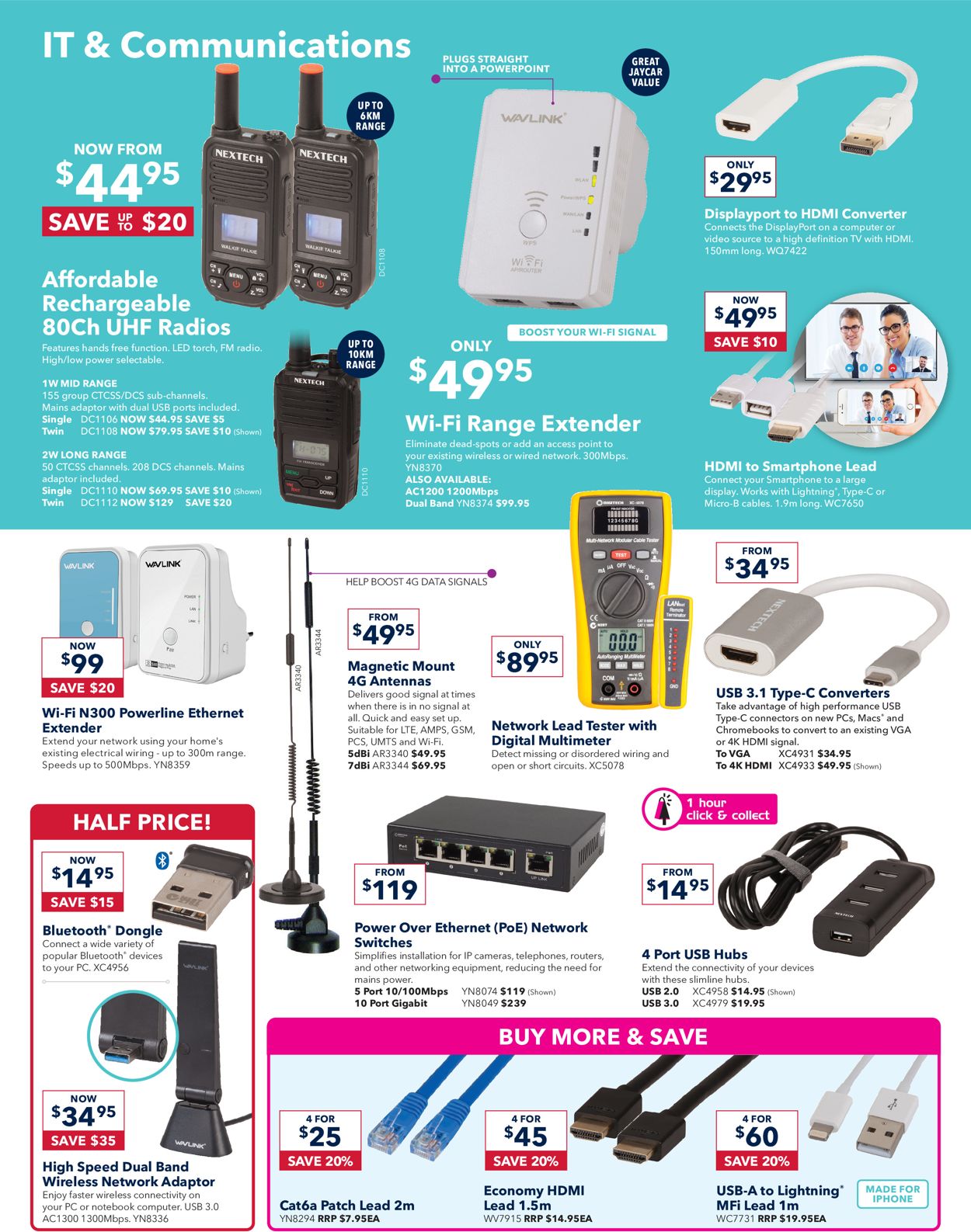 Jaycar Electronics Catalogue - 02/03-20/03/2022 (Page 4)
