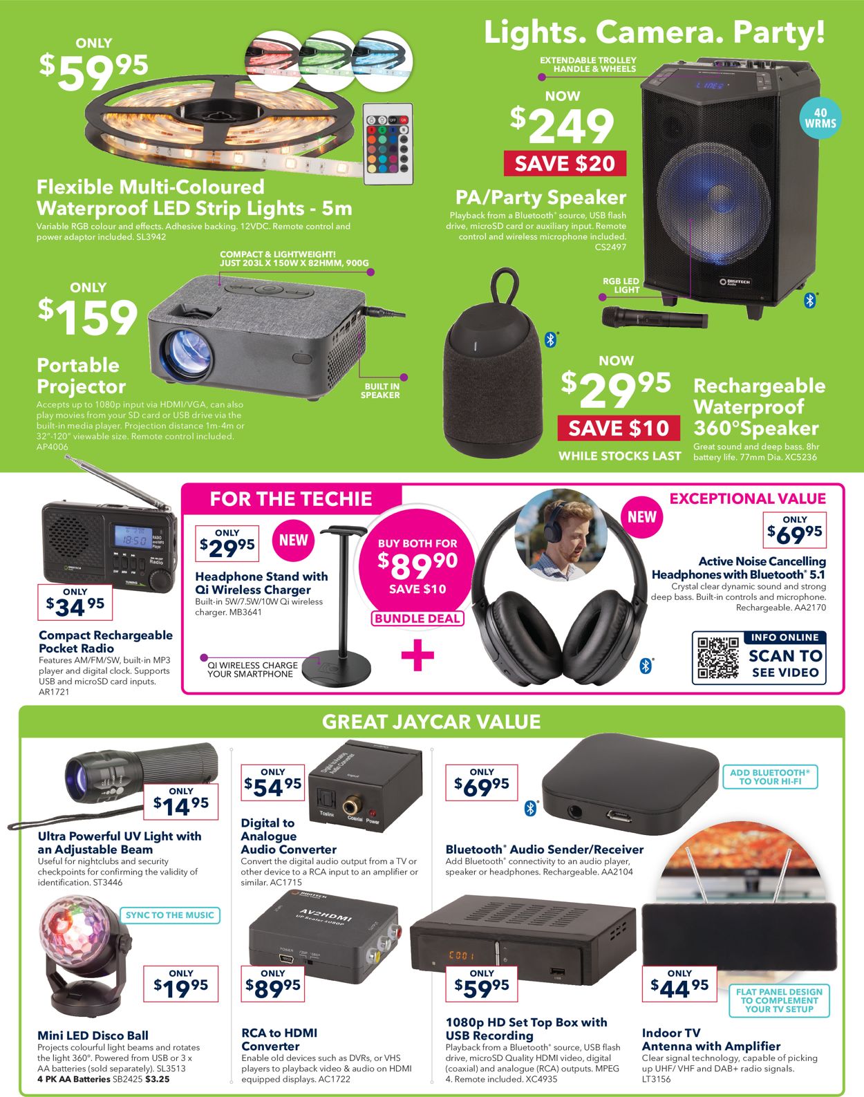 Jaycar Electronics Catalogue - 02/03-20/03/2022 (Page 7)
