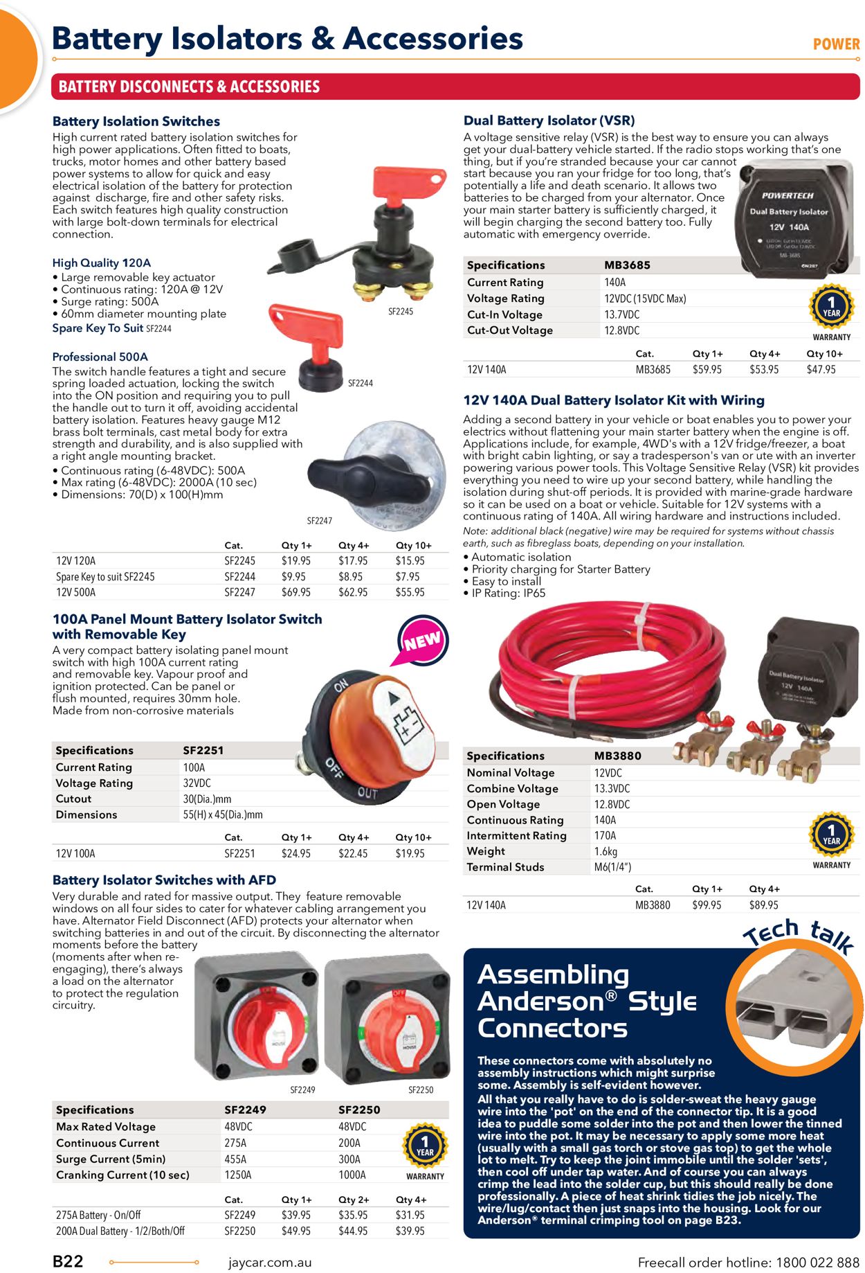 Jaycar Electronics Catalogue - 23/06-30/09/2022 (Page 22)