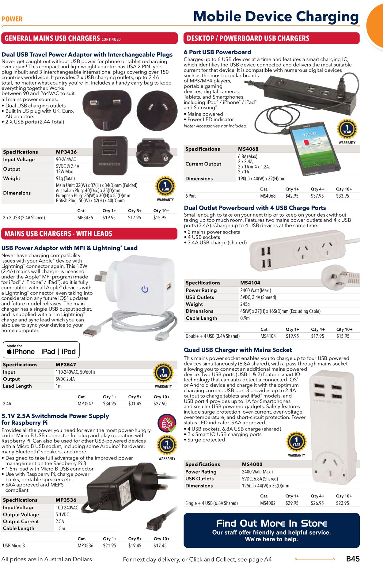Jaycar Electronics Catalogue - 23/06-30/09/2022 (Page 45)