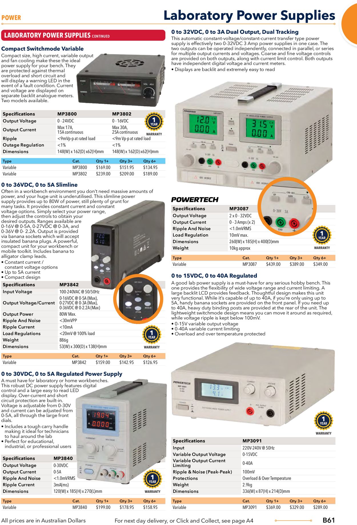 Jaycar Electronics Catalogue - 23/06-30/09/2022 (Page 61)