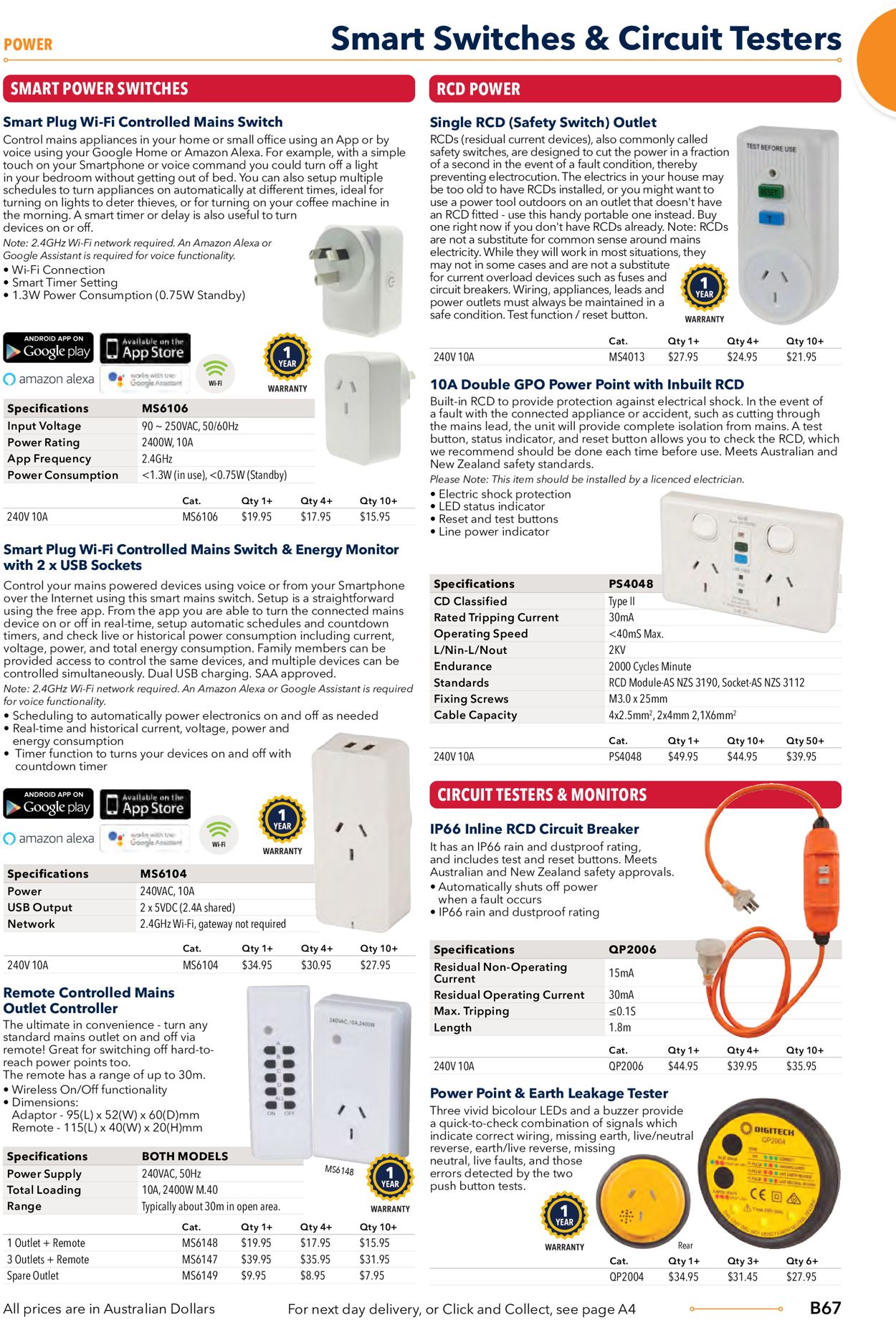 Jaycar Electronics Catalogue - 23/06-30/09/2022 (Page 67)