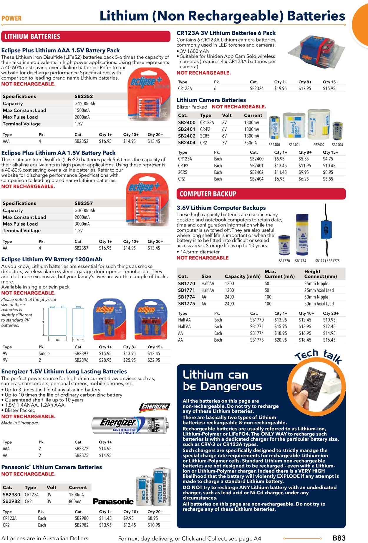 Jaycar Electronics Catalogue - 23/06-30/09/2022 (Page 83)