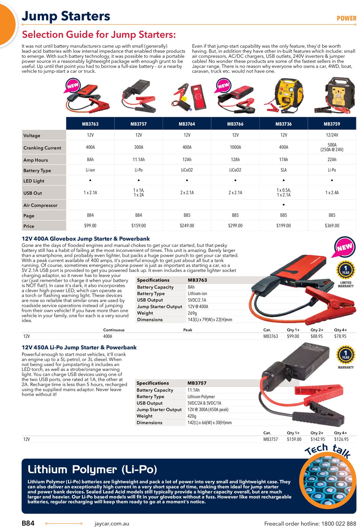 Jaycar Electronics Catalogue - 23/06-30/09/2022 (Page 84)