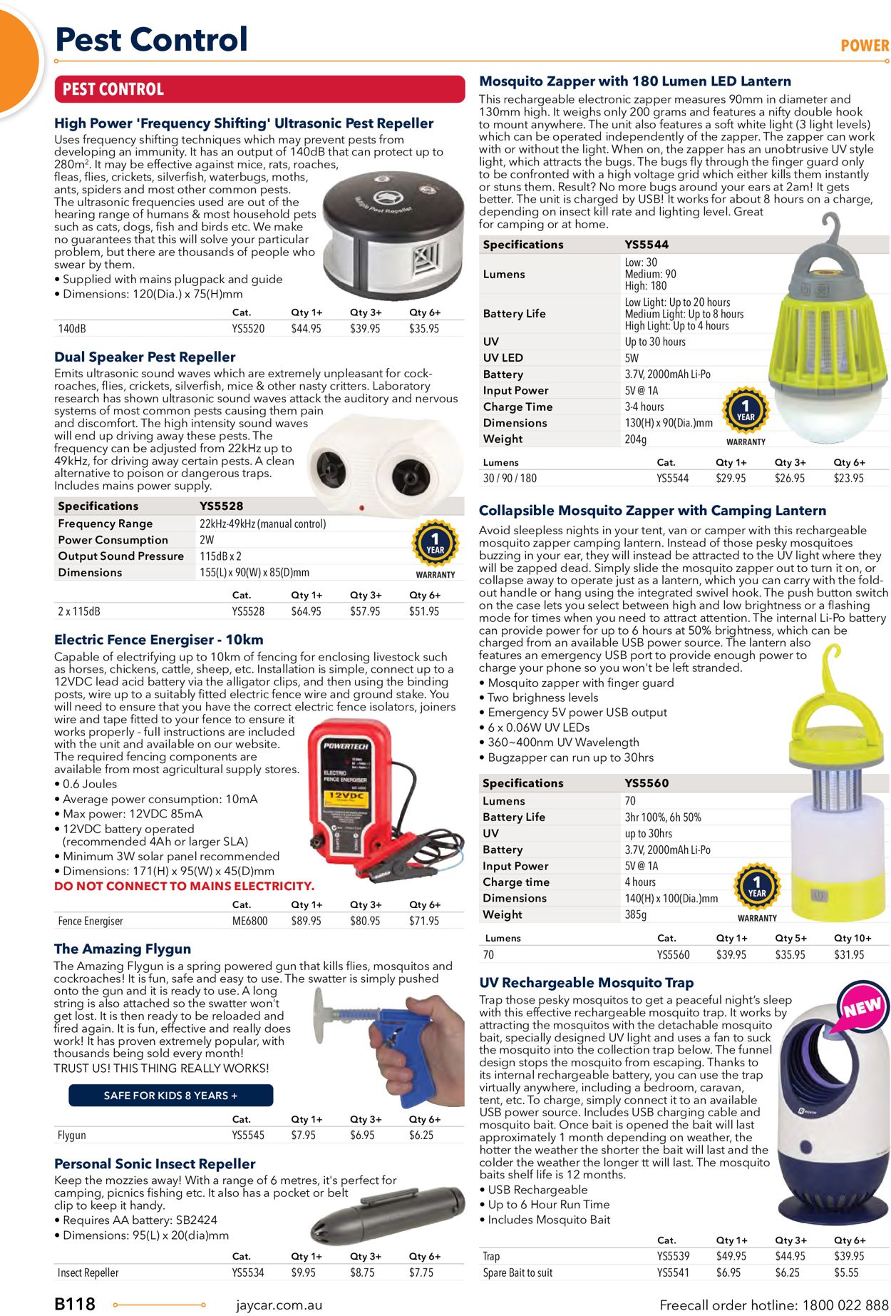 Jaycar Electronics Catalogue - 23/06-30/09/2022 (Page 118)