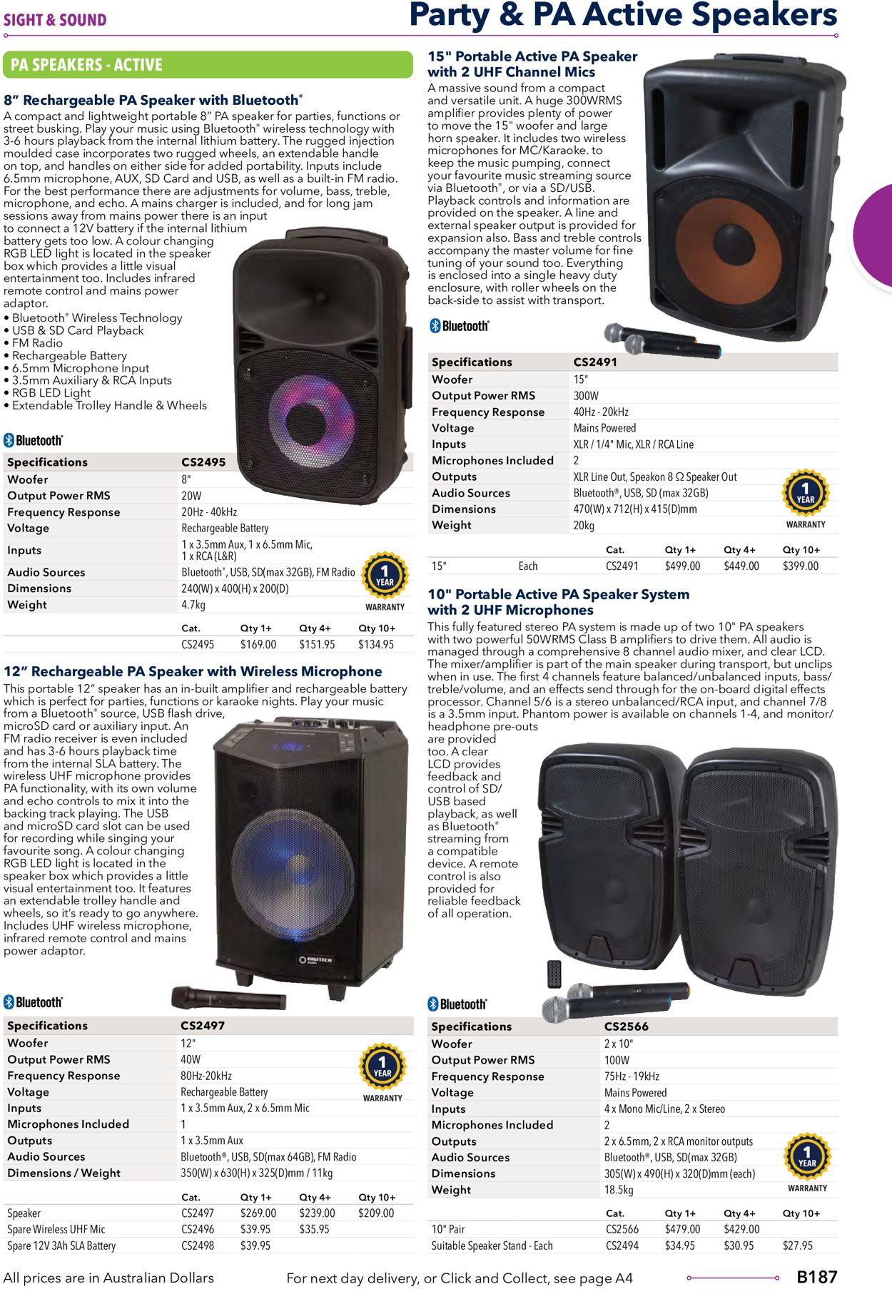 Jaycar Electronics Catalogue - 23/06-30/09/2022 (Page 187)