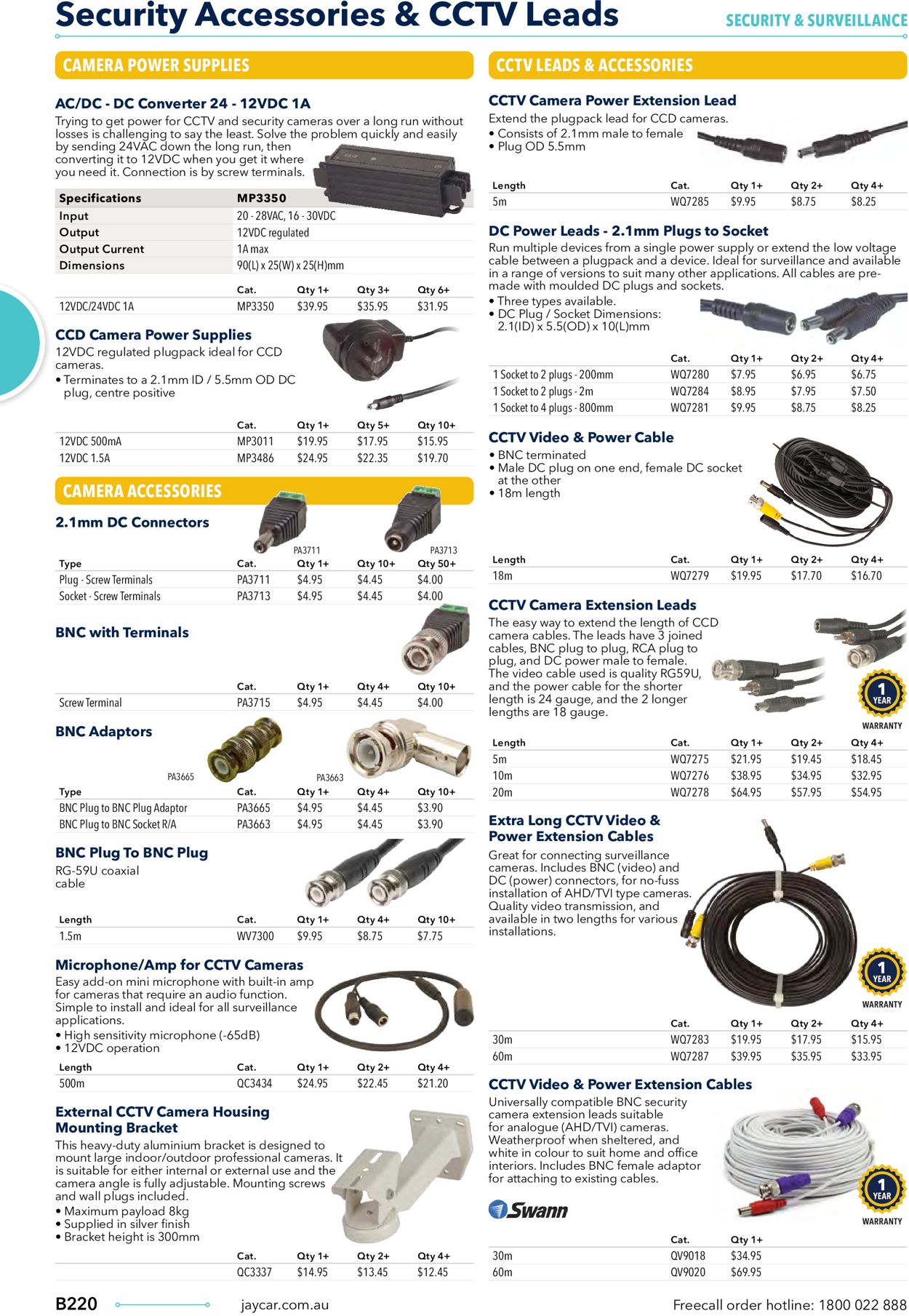 Jaycar Electronics Catalogue - 23/06-30/09/2022 (Page 220)