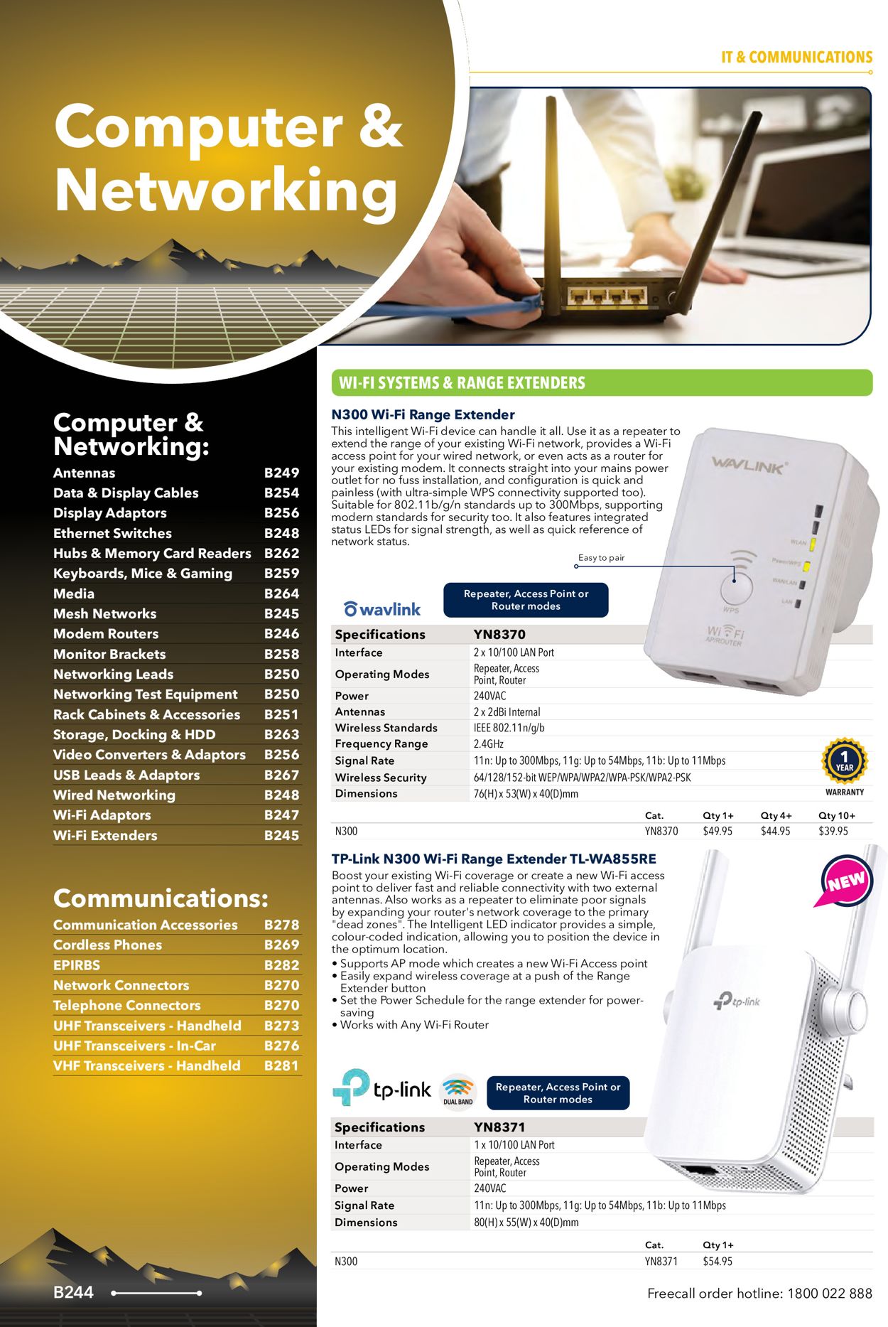 Jaycar Electronics Catalogue - 23/06-30/09/2022 (Page 244)