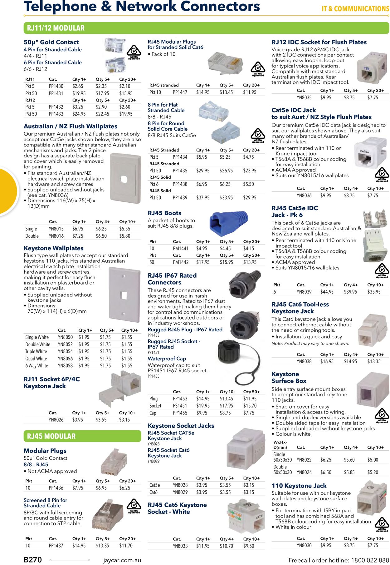 Jaycar Electronics Catalogue - 23/06-30/09/2022 (Page 270)