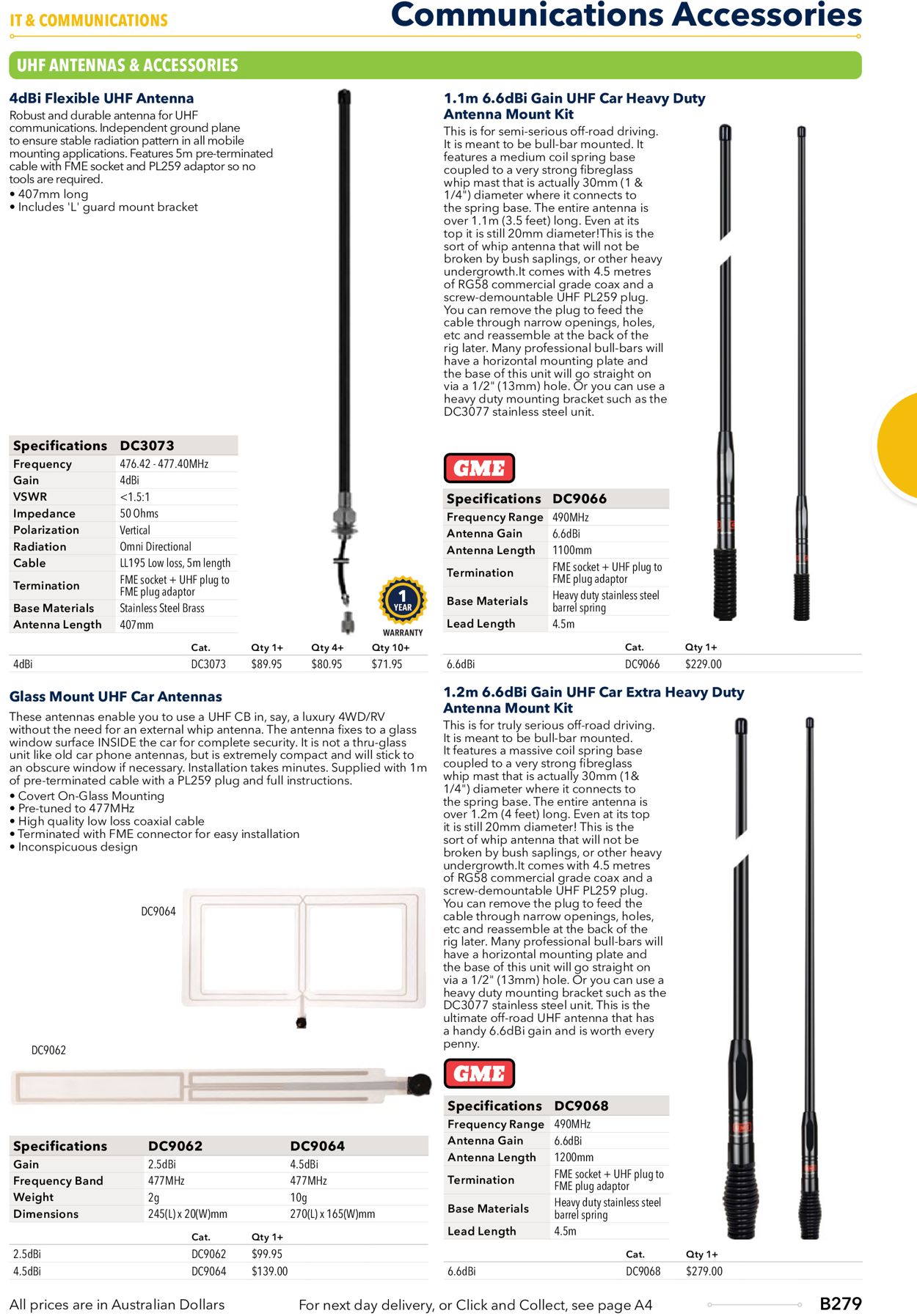 Jaycar Electronics Catalogue - 23/06-30/09/2022 (Page 279)
