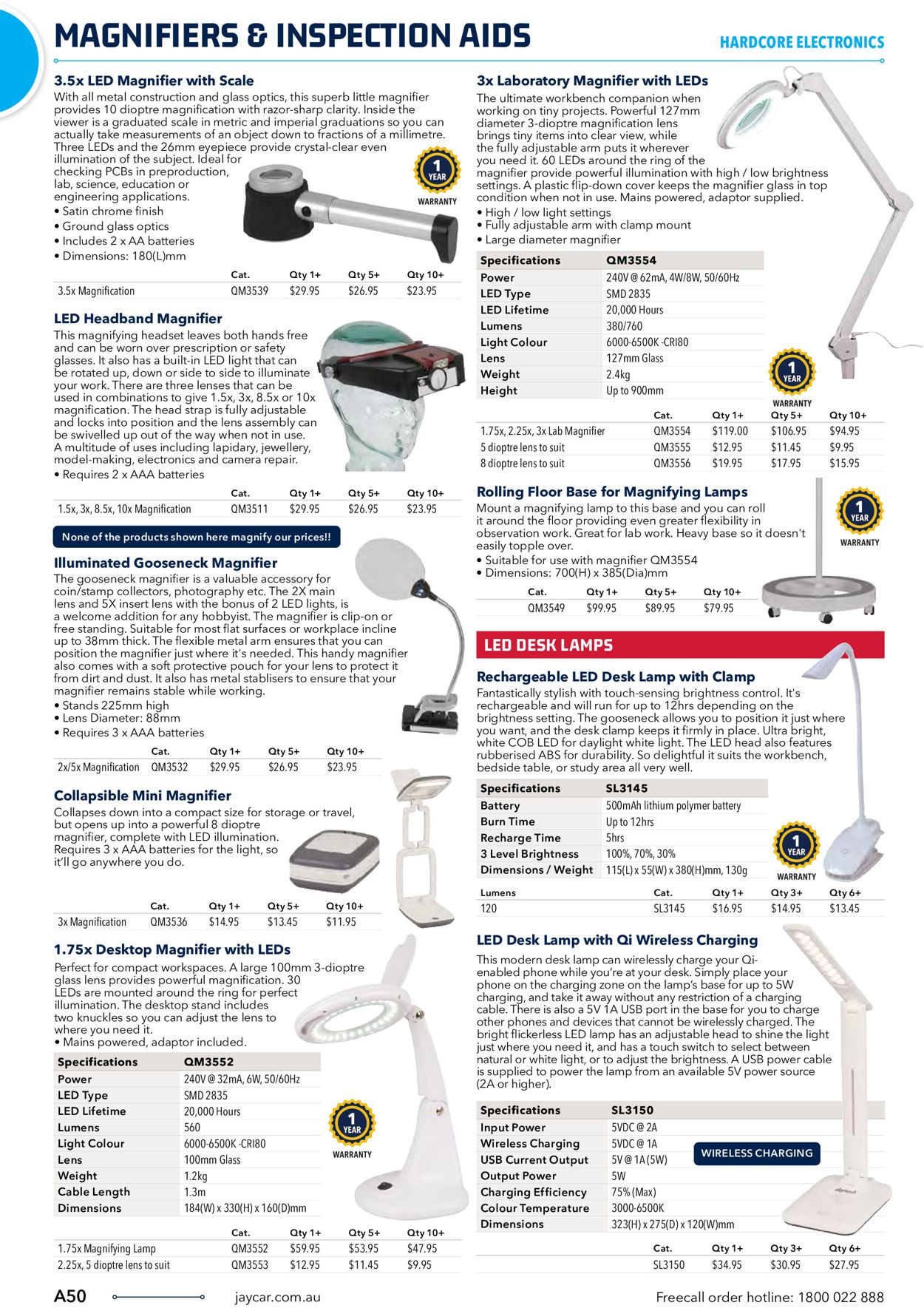 Jaycar Electronics Catalogue - 23/06-30/09/2022 (Page 50)