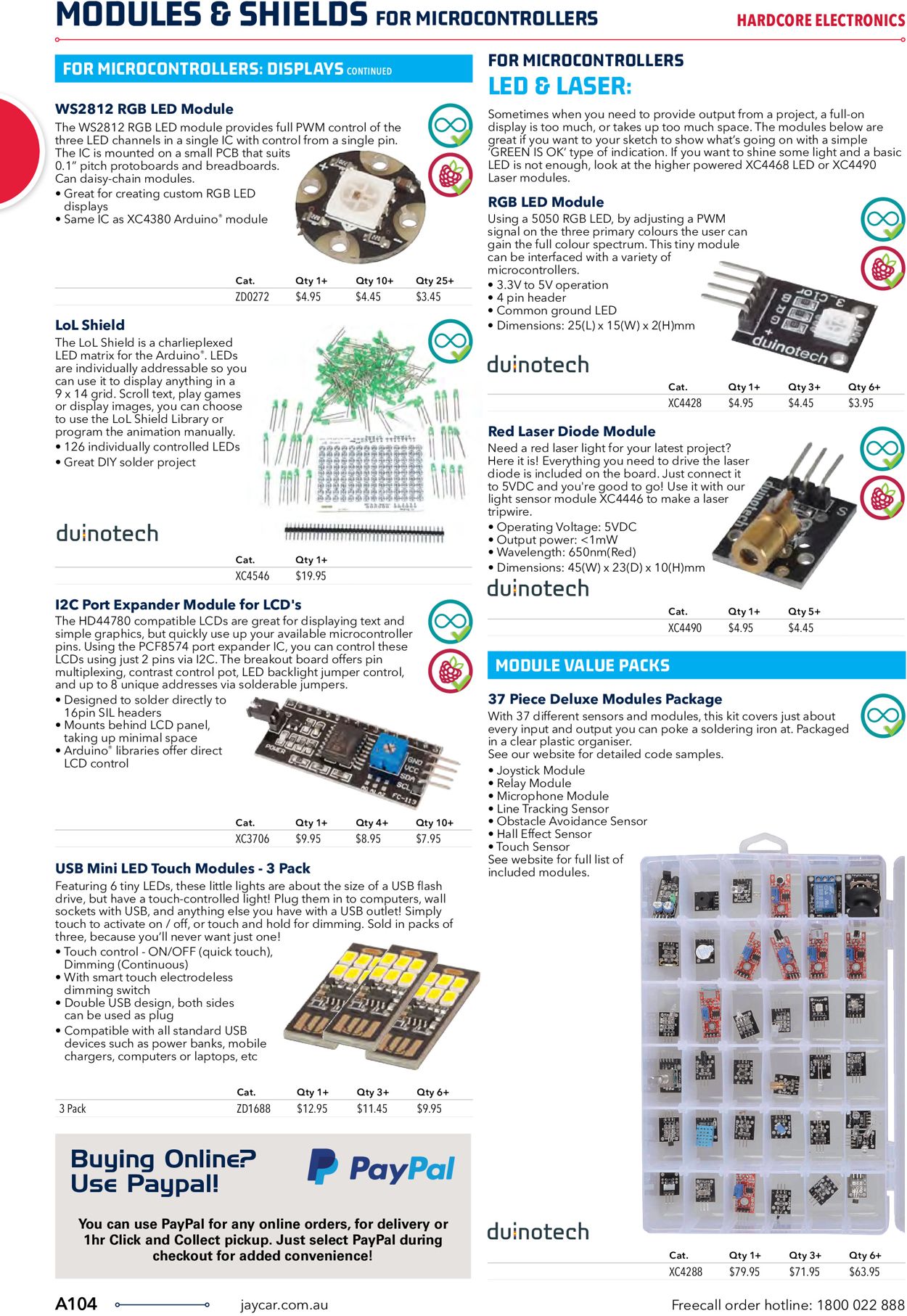 Jaycar Electronics Catalogue - 23/06-30/09/2022 (Page 104)