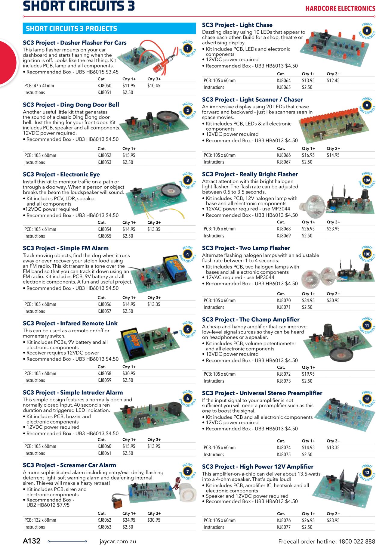Jaycar Electronics Catalogue - 23/06-30/09/2022 (Page 132)