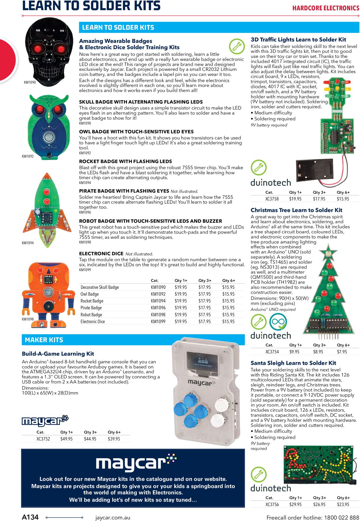 Jaycar Electronics Catalogue - 23/06-30/09/2022 (Page 134)