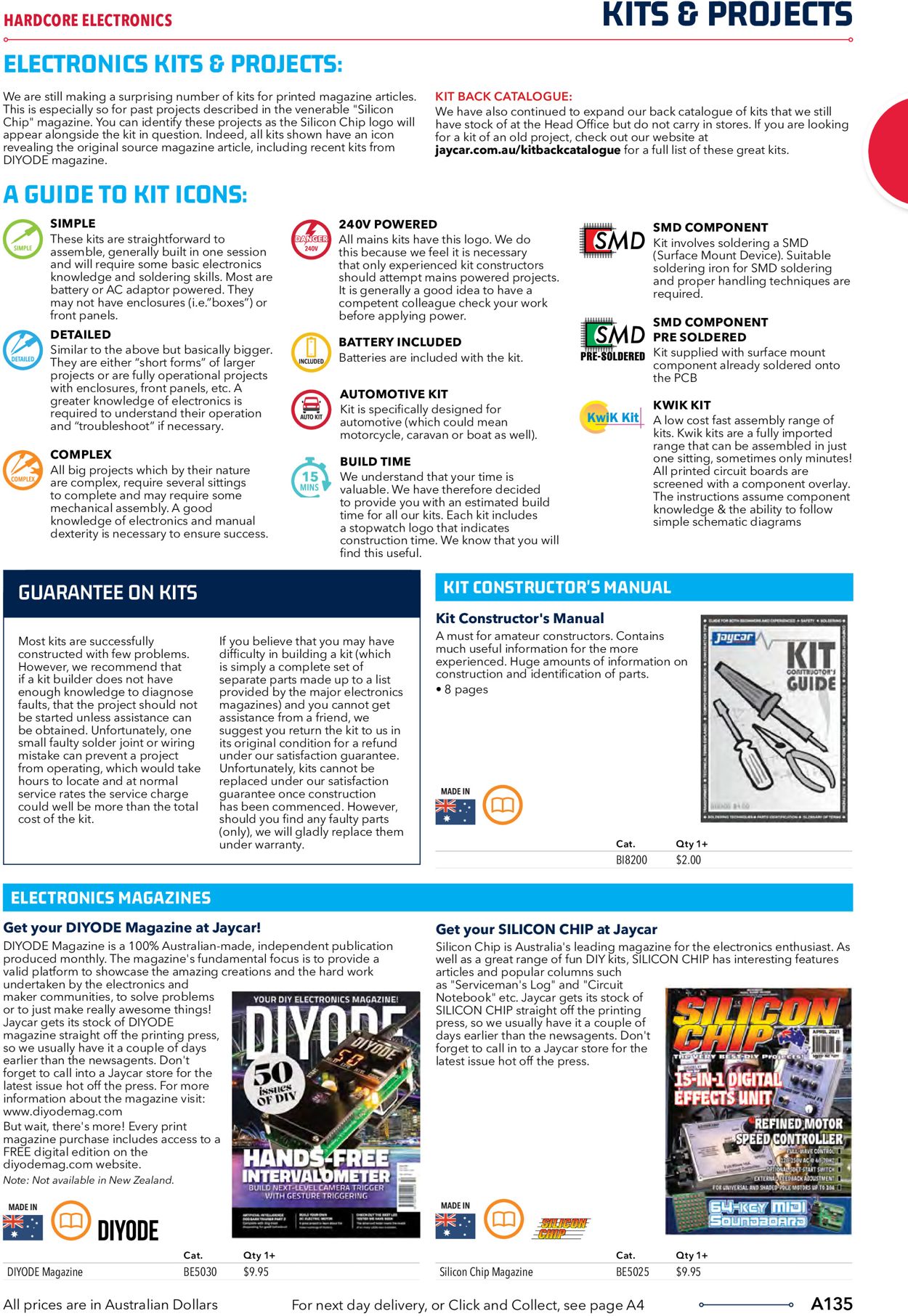 Jaycar Electronics Catalogue - 23/06-30/09/2022 (Page 135)