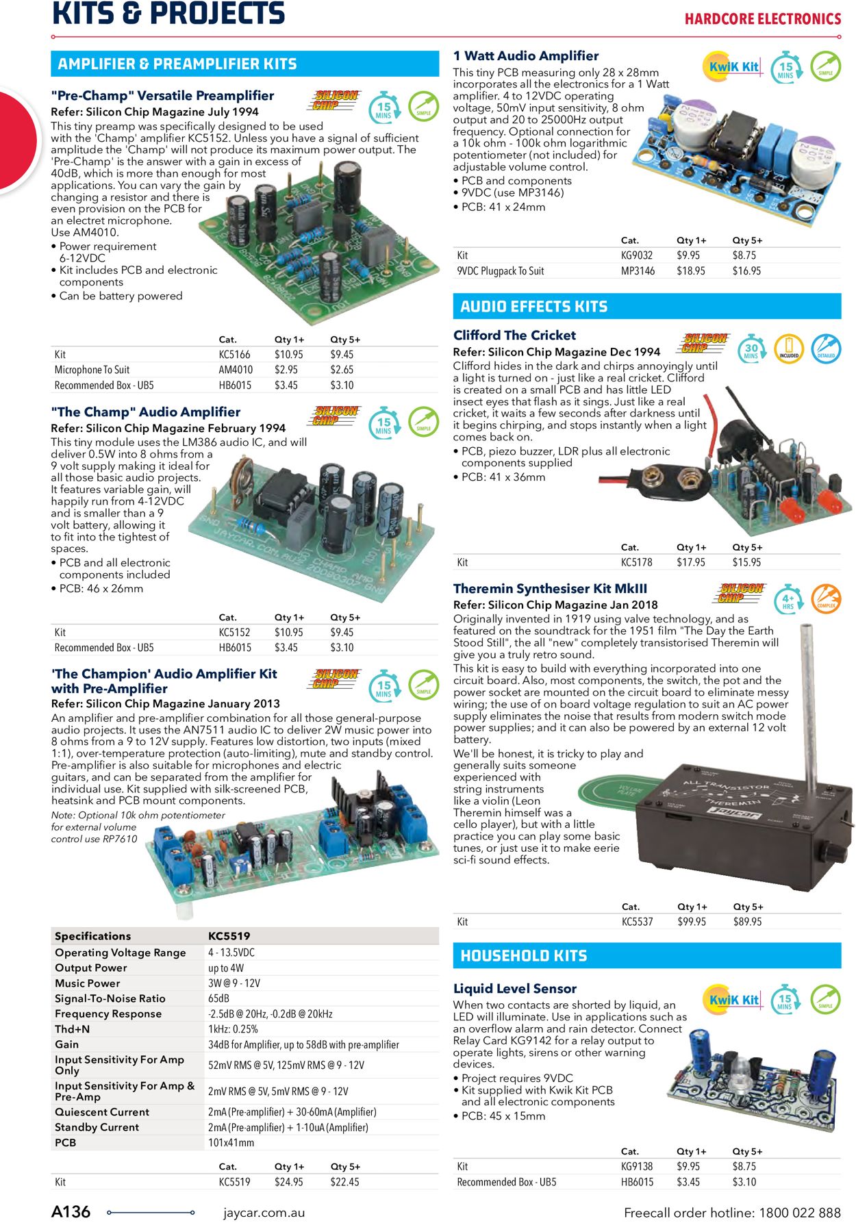 Jaycar Electronics Catalogue - 23/06-30/09/2022 (Page 136)
