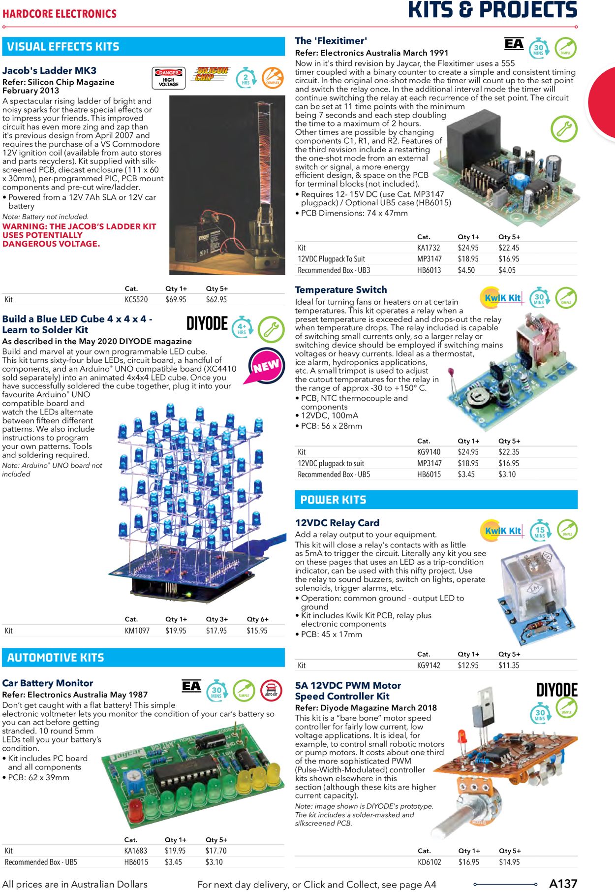 Jaycar Electronics Catalogue - 23/06-30/09/2022 (Page 137)