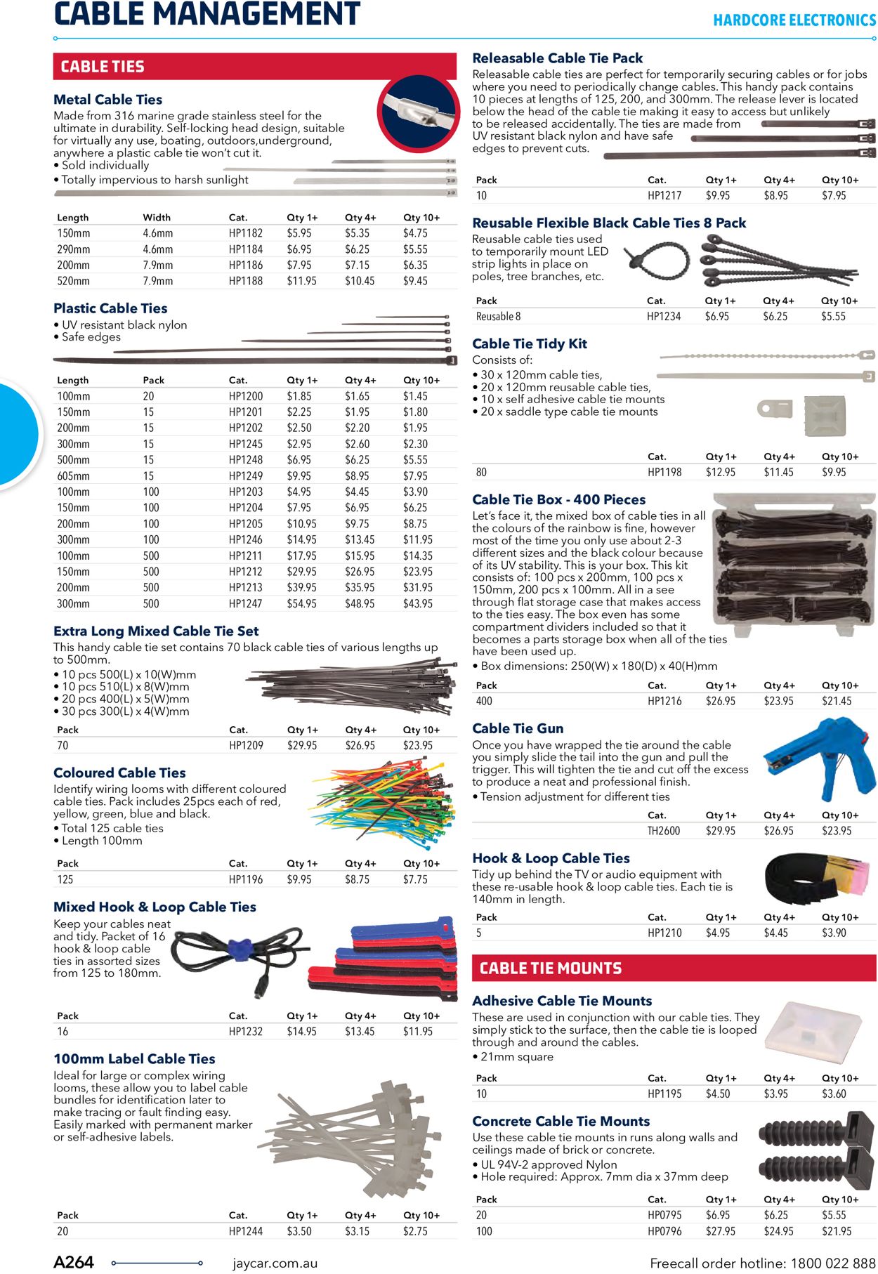 Jaycar Electronics Catalogue - 23/06-30/09/2022 (Page 264)