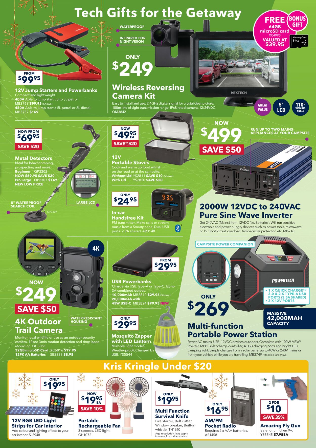 Jaycar Electronics Catalogue - 01/12-26/12/2022 (Page 3)