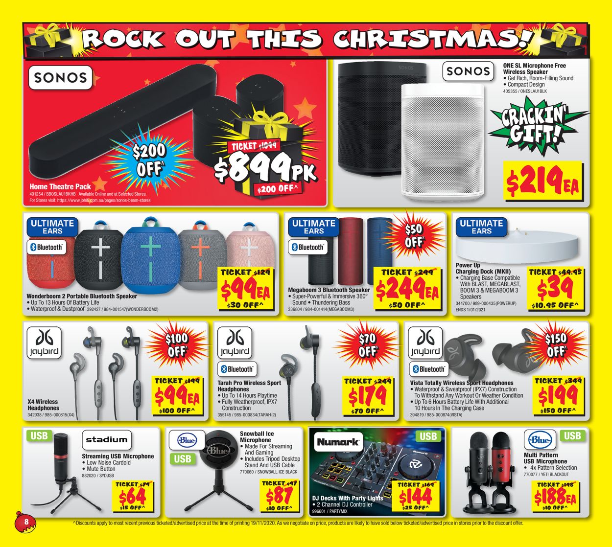 JB Hi-Fi - Christmas Gift 2020 Catalogue - 03/12-24/12/2020 (Page 8)