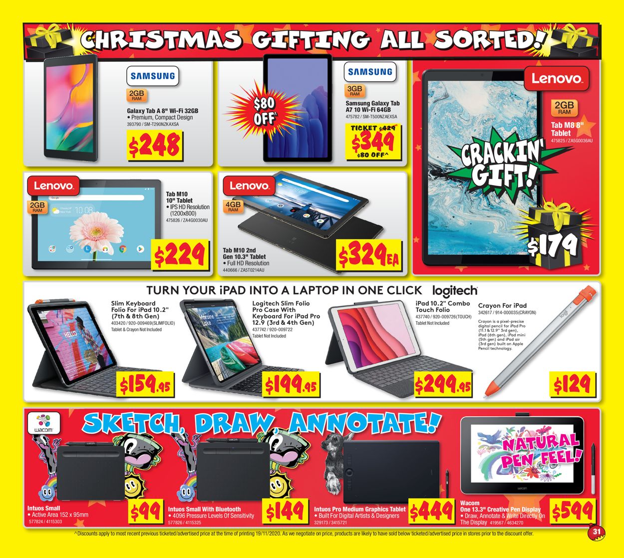JB Hi-Fi - Christmas Gift 2020 Catalogue - 03/12-24/12/2020 (Page 31)