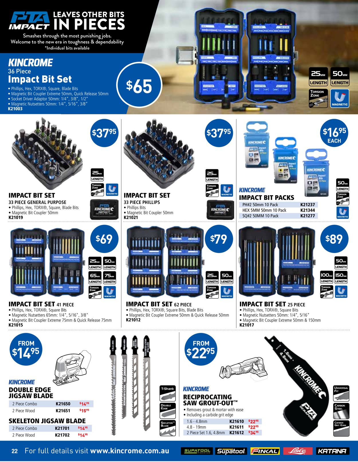 Kincrome - New Year Sale 2021 Catalogue - 01/01-28/02/2021 (Page 22)