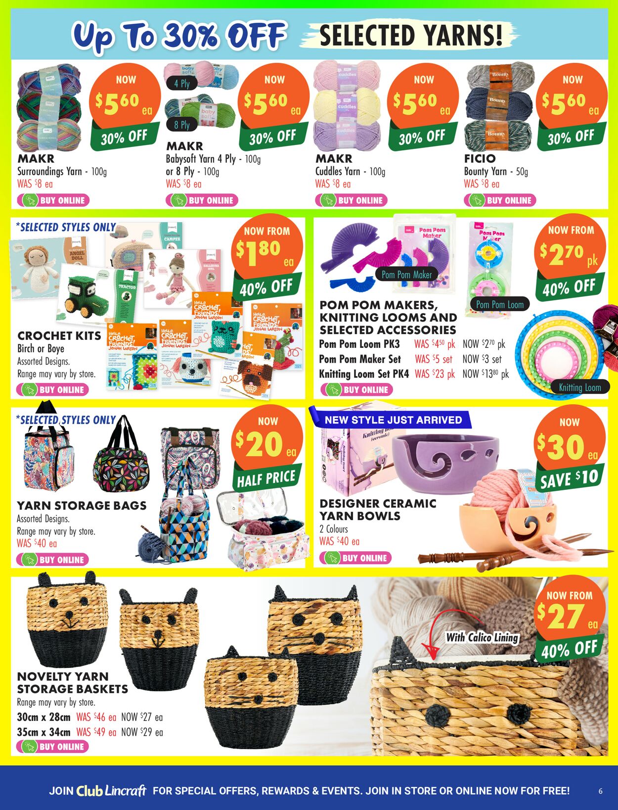 Lincraft Catalogue - 05/01-29/01/2023 (Page 6)