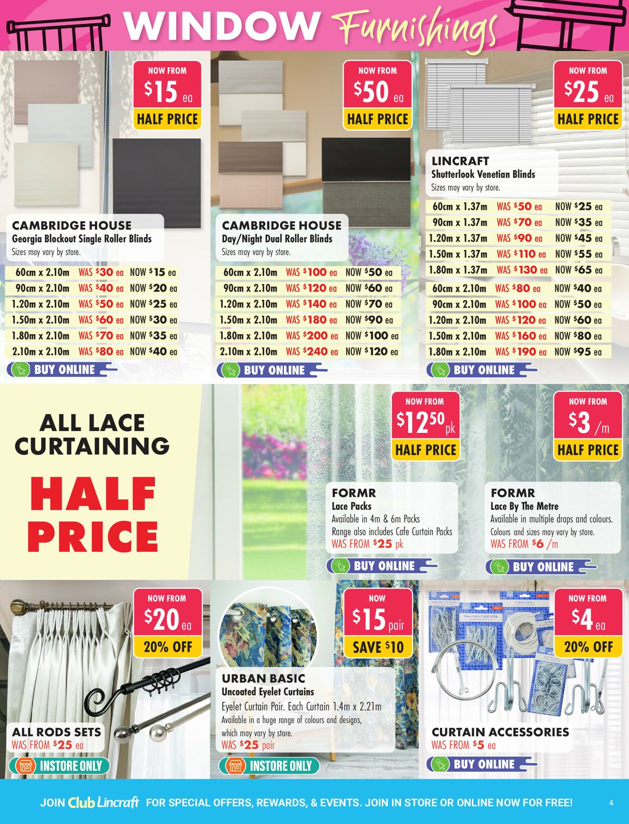 Lincraft Catalogue - 09/03-26/03/2023 (Page 4)