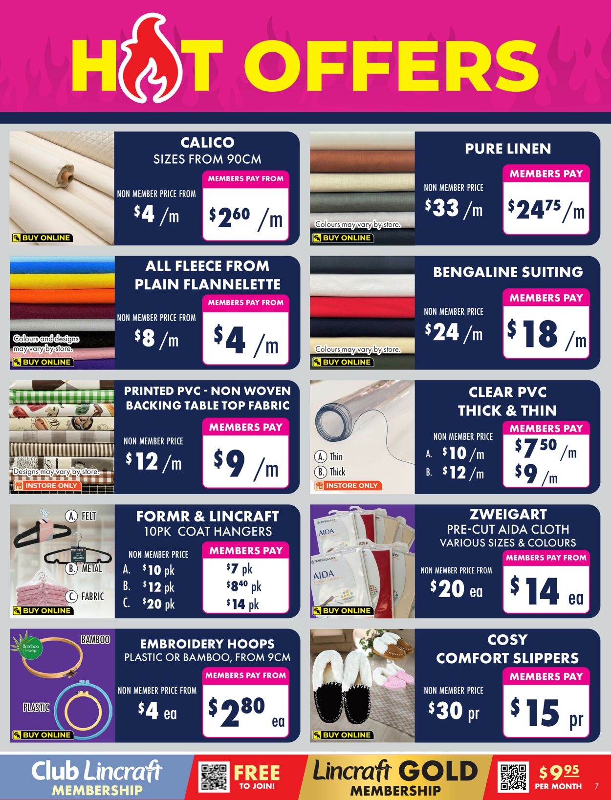 Lincraft Catalogue - 10/08-27/08/2023 (Page 7)