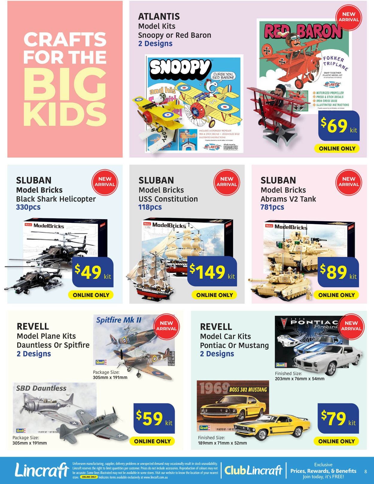 Lincraft Catalogue - 19/09-02/10/2022 (Page 8)