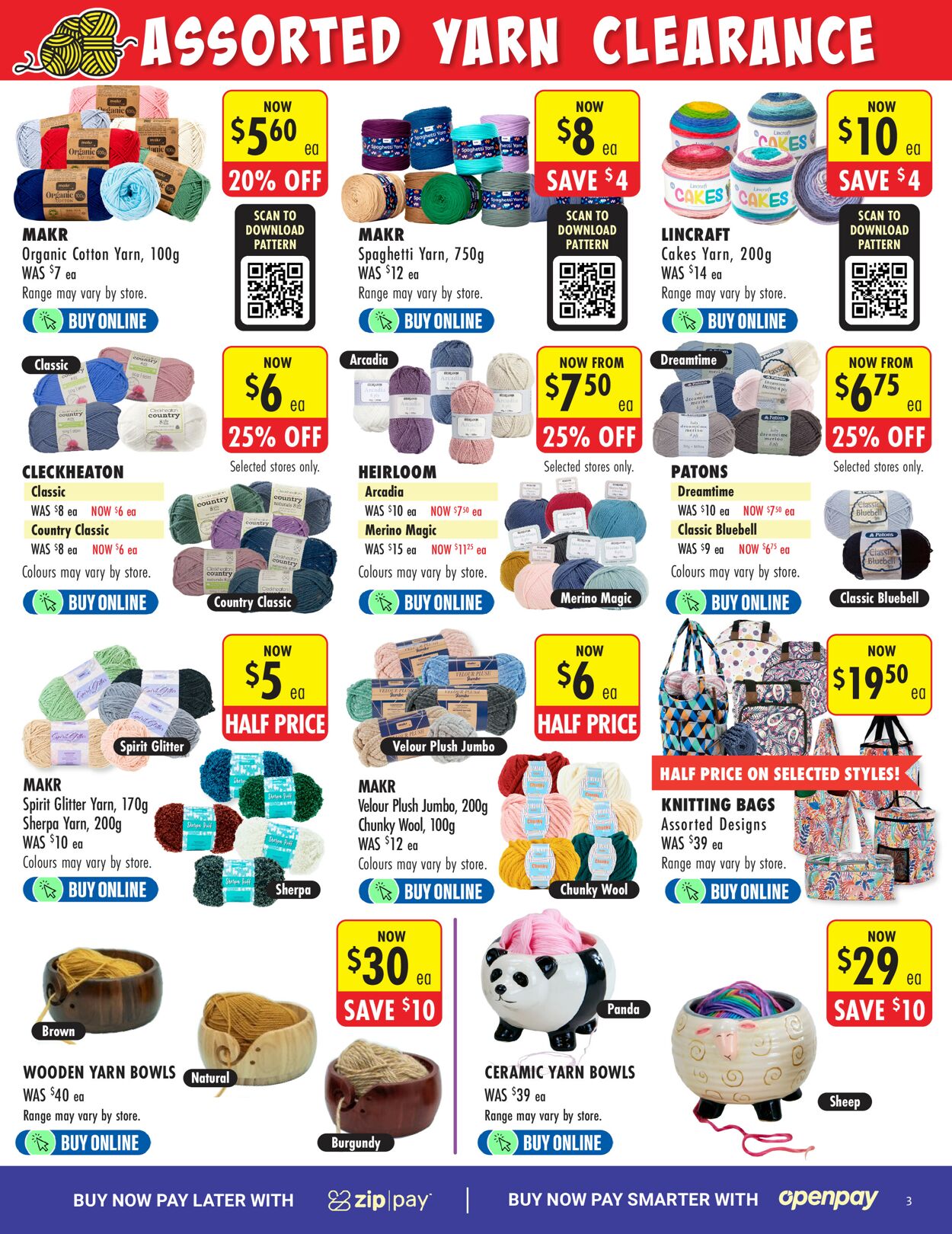 Lincraft Catalogue - 06/10-23/10/2022 (Page 3)