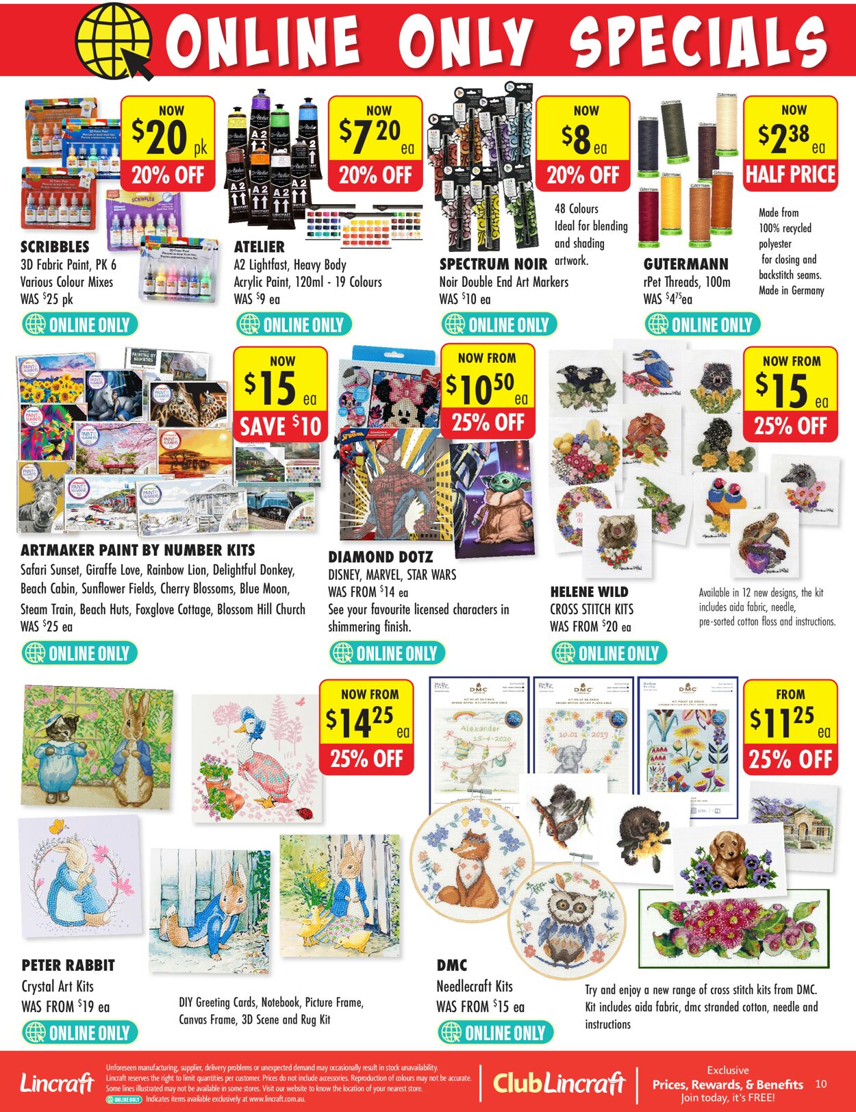 Lincraft Catalogue - 06/10-23/10/2022 (Page 10)