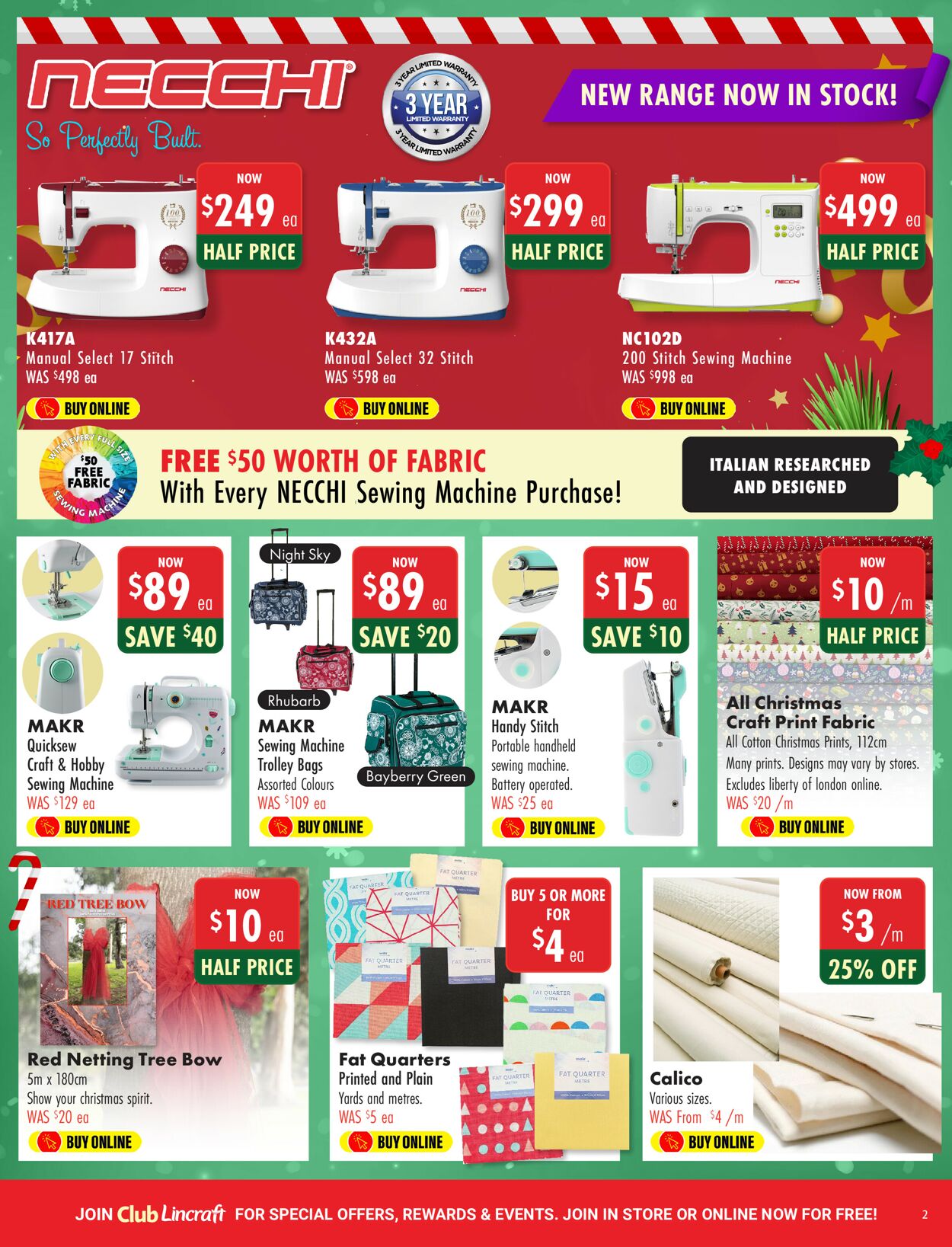 Lincraft Catalogue - 03/11-30/11/2022 (Page 2)