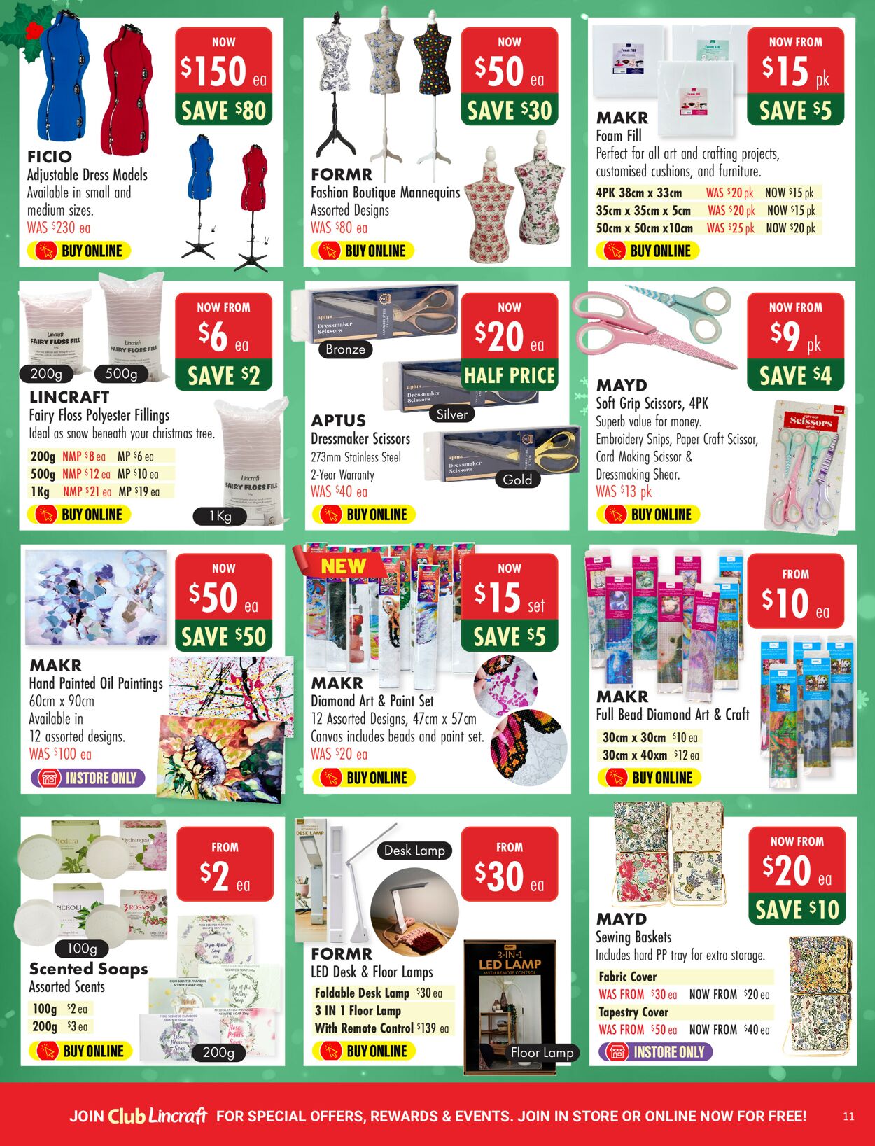 Lincraft Catalogue - 03/11-30/11/2022 (Page 11)