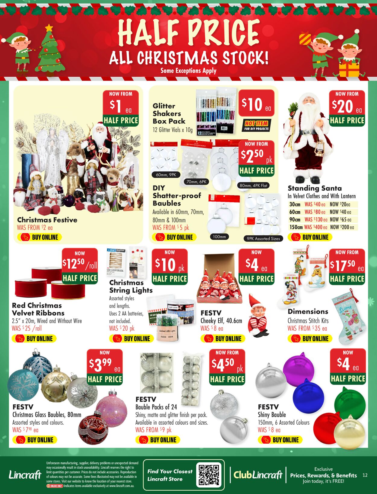 Lincraft Catalogue - 03/11-30/11/2022 (Page 12)