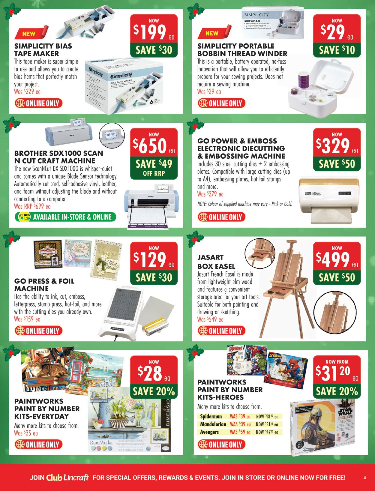 Lincraft Catalogue - 03/11-30/11/2022 (Page 4)