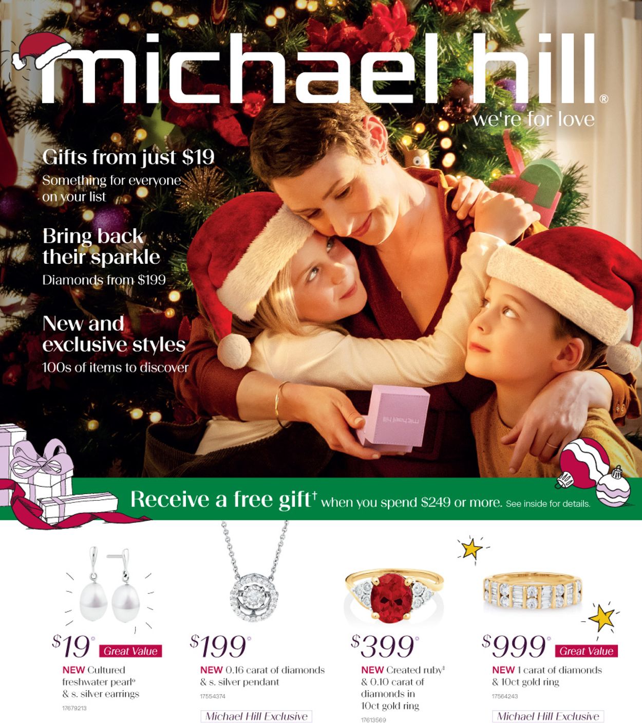 Michael Hill - Christmas 2020 Catalogue - 30/11-27/12/2020