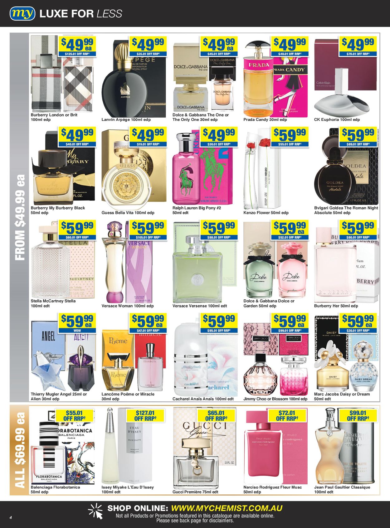 My Chemist - Christmas 2020 Catalogue - 30/11-24/12/2020 (Page 4)