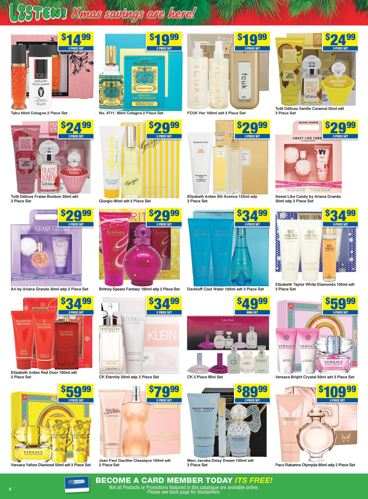 My Chemist - Christmas 2020 Catalogue - 30/11-24/12/2020 (Page 6)