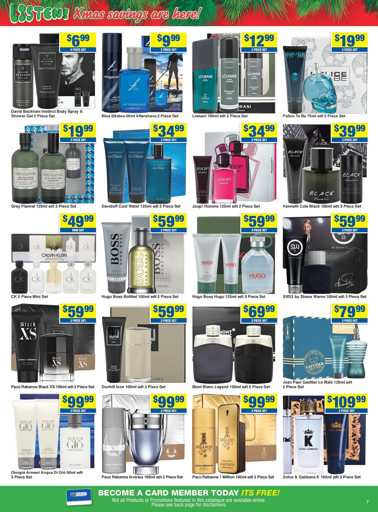 My Chemist - Christmas 2020 Catalogue - 30/11-24/12/2020 (Page 7)