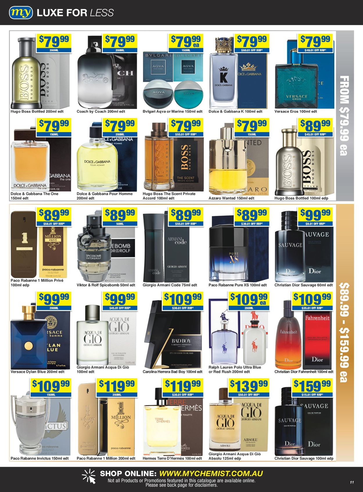 My Chemist - Christmas 2020 Catalogue - 30/11-24/12/2020 (Page 11)