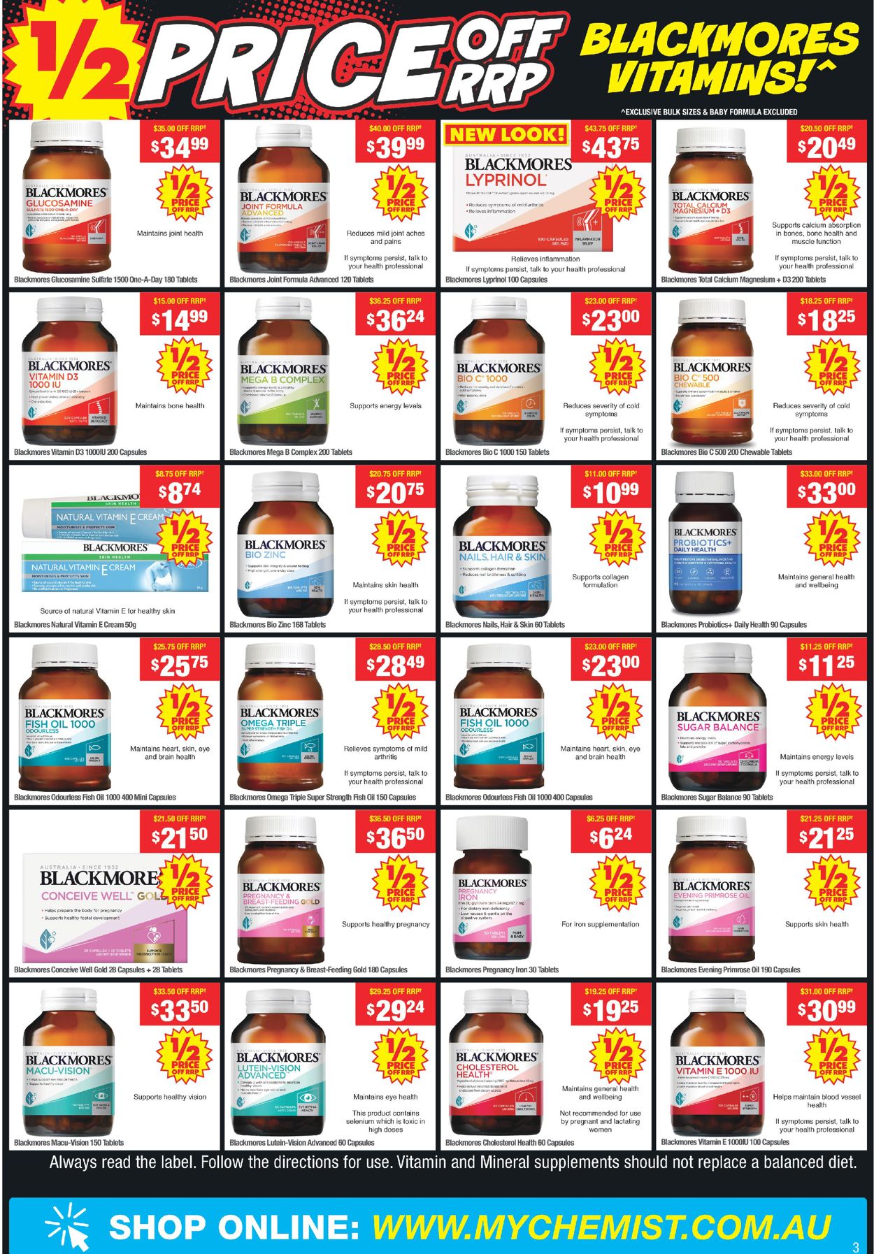 My Chemist - Boxing Day 2020 Catalogue - 26/12-31/12/2020 (Page 3)