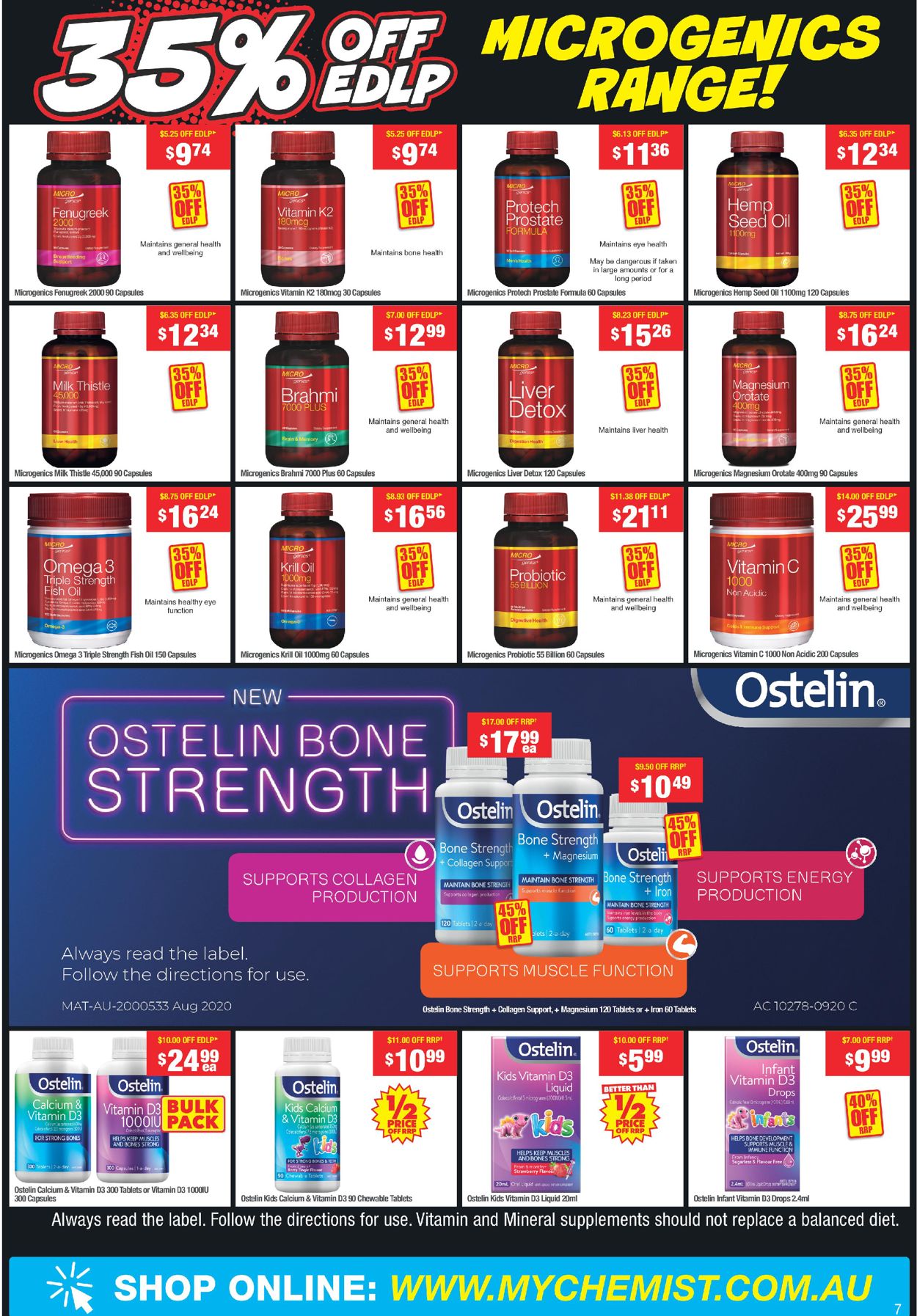 My Chemist - Boxing Day 2020 Catalogue - 26/12-31/12/2020 (Page 7)