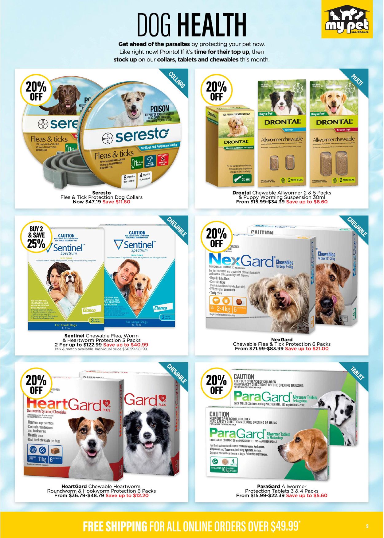 My Pet Warehouse Catalogue - 25/05-28/06/2020 (Page 9)