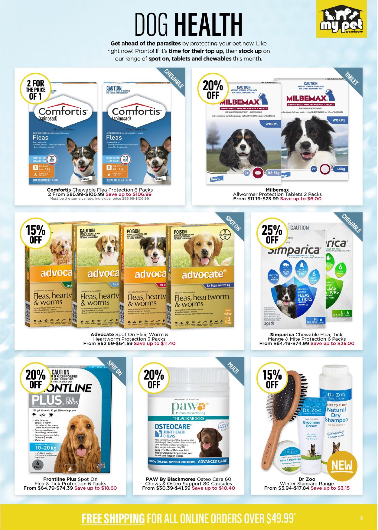 My Pet Warehouse Catalogue - 29/06-26/07/2020 (Page 9)