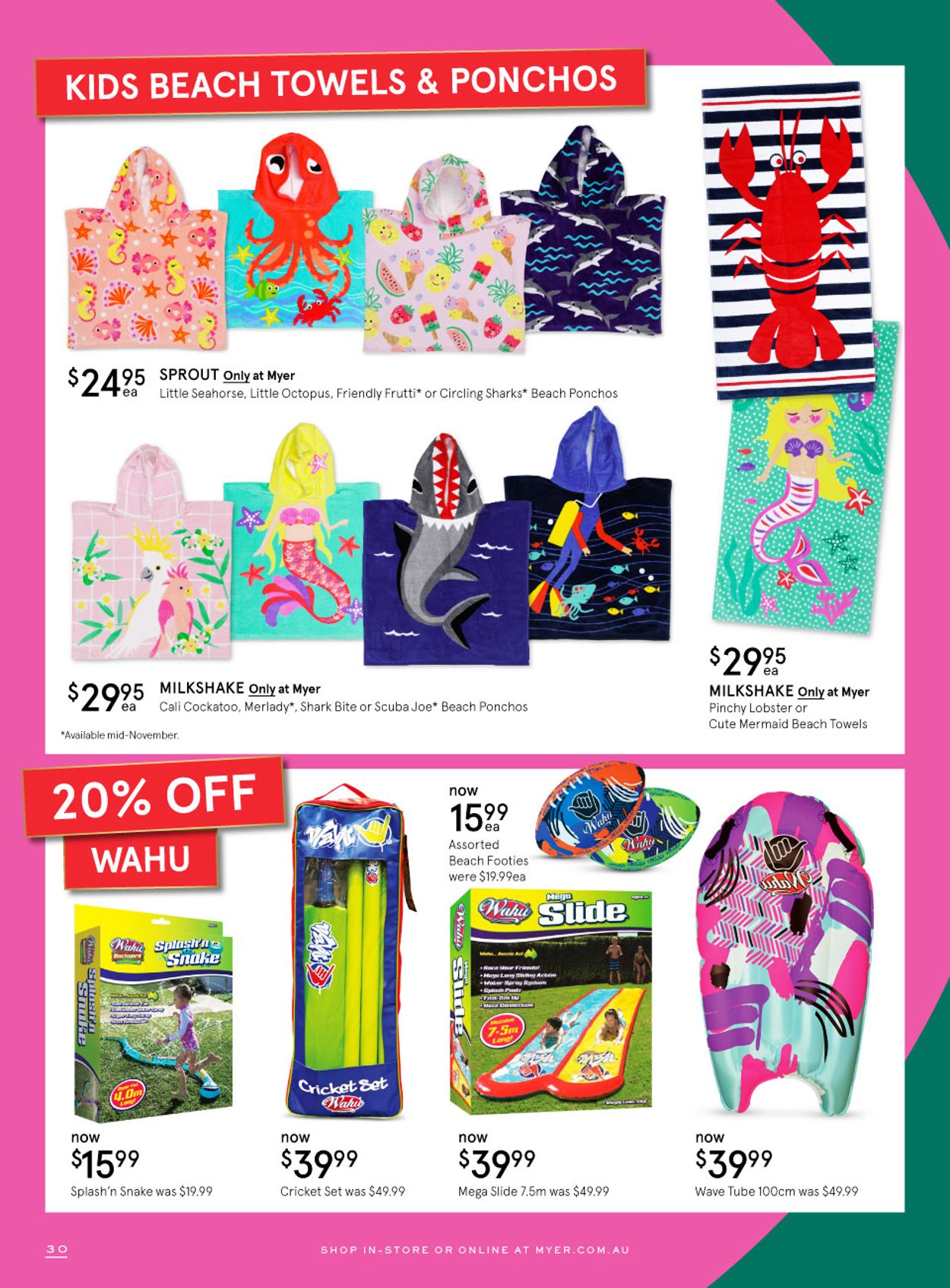 Myer Christmas 2020 Catalogue - 09/11-24/12/2020 (Page 30)