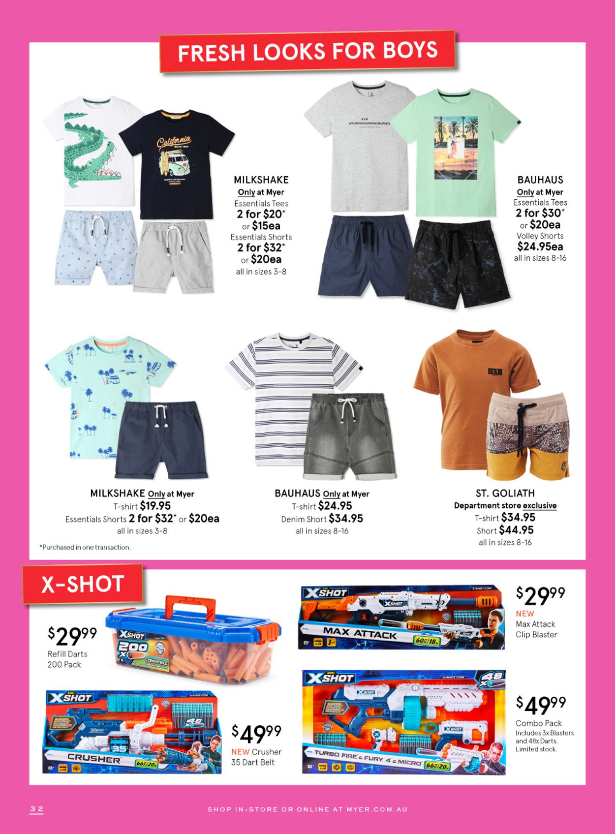 Myer Christmas 2020 Catalogue - 09/11-24/12/2020 (Page 32)
