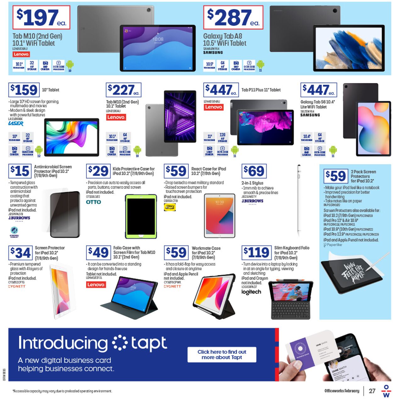 Officeworks Catalogue - 19/01-02/02/2023 (Page 27)
