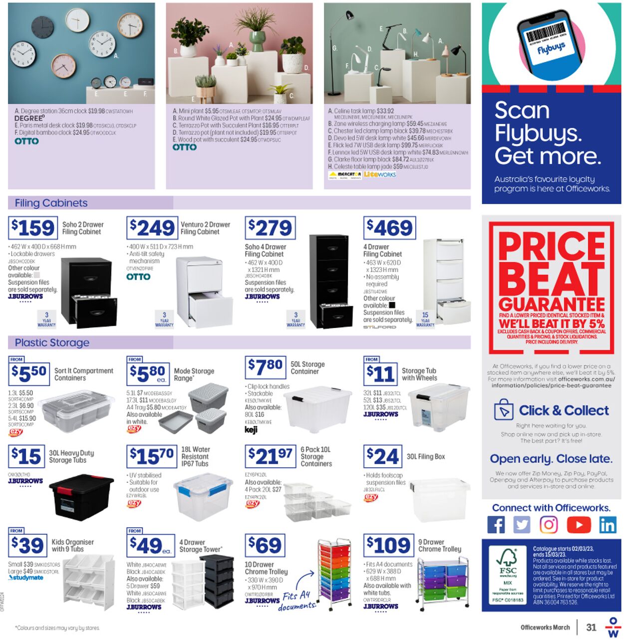 Officeworks Catalogue - 02/03-15/03/2023 (Page 31)