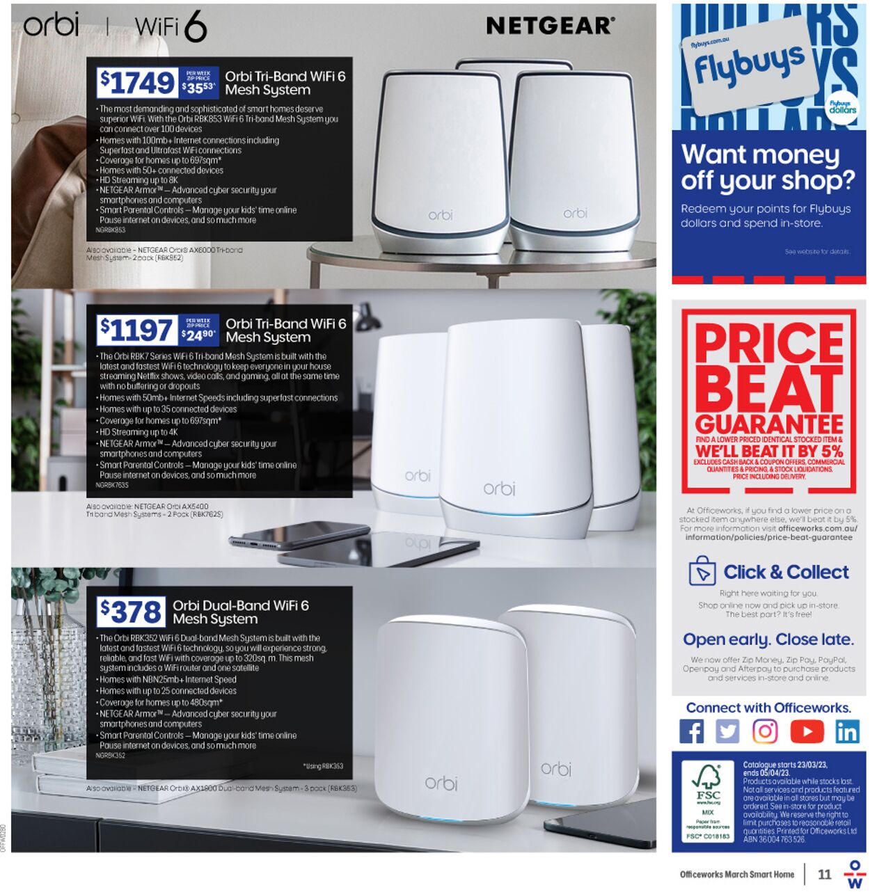 Officeworks Catalogue - 23/03-05/04/2023 (Page 11)
